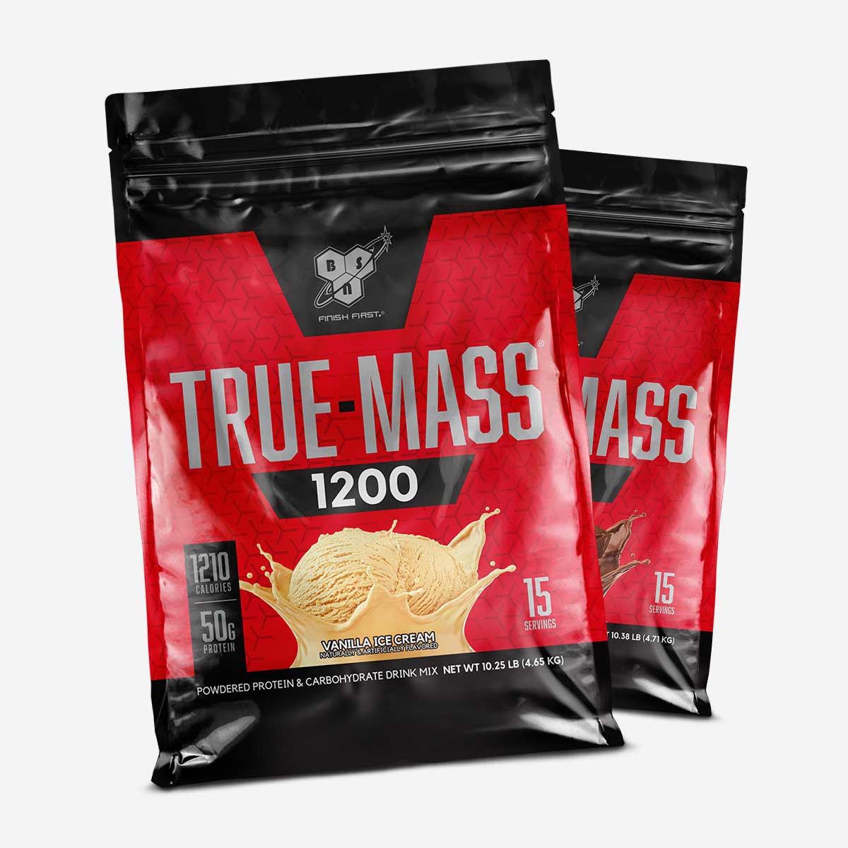 BSN True Mass 1200 15 Servings 4.65kg 2 Flavours