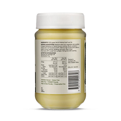 Beef Tallow Best Of The Bone 320g Nutritional Information