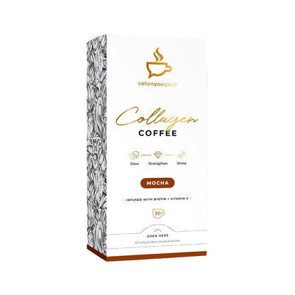 Before You Speak Collagen Coffee 30 Sachets Mocha Flavour