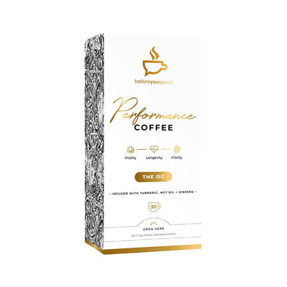 Before You Speak Performance Coffee 30 Sachets The OG Flavour