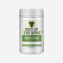 Best of the Bone Beef Liver Organic grass-fed & finished 180 capsules