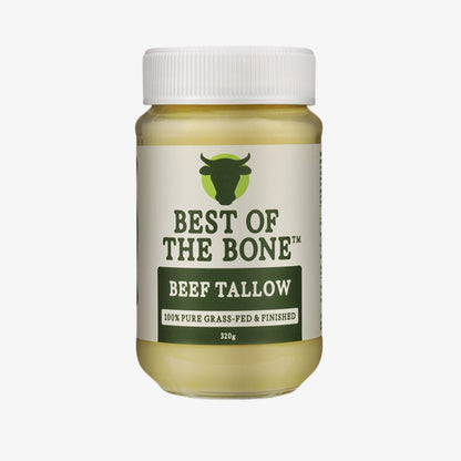 Beef Tallow by Best of the Bone 100% Pure Grass-Fed 320g