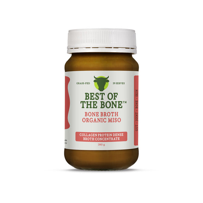 Bone Broth Concentrate Organic Miso By Best Of The Bone 390g