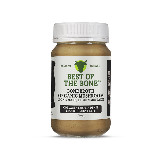 Bone Broth Concentrate Organic Mushroom By Best Of The Bone 390g