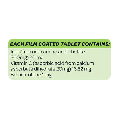 Cost Price Supplements Iron Plus 30 Tablets Active Ingredients