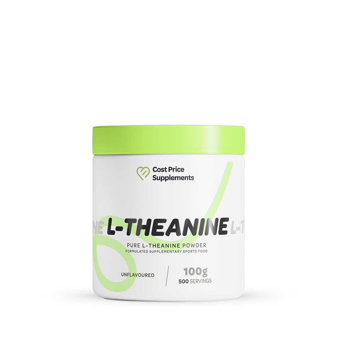Cost Price Supplements L-Theanine 100g powder Unflavoured Single Unit