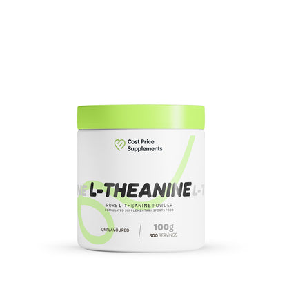 Cost Price Supplements L-Theanine 100g powder Unflavoured Single Unit