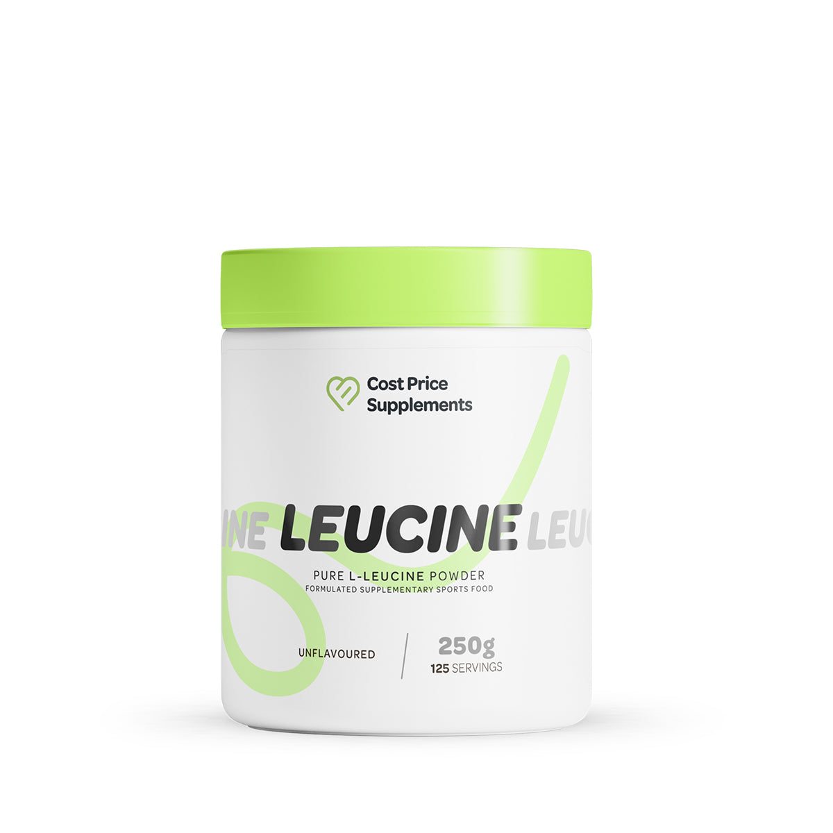 Cost Price Supplements Leucine 250g powder Unflavoured Single Unit