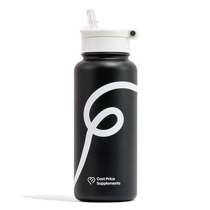 CPS Swirl Water Bottle Midnight White