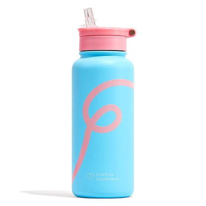 CPS Swirl Water Bottles - Sunlight Series Blue and pink