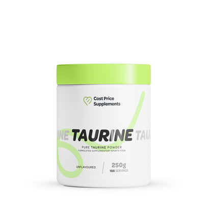 Cost Price Supplements Taurine 250g powder Unflavoured Single Unit