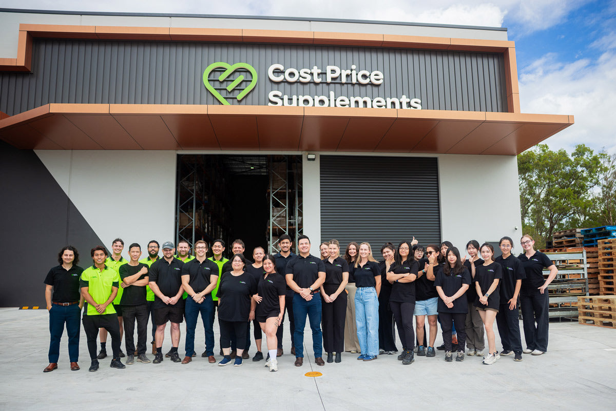 The CPS team in front of our HQ