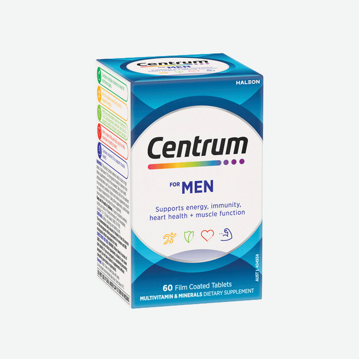 Centrum for Men Multivitamin & Minerals 60 film coated tablets
