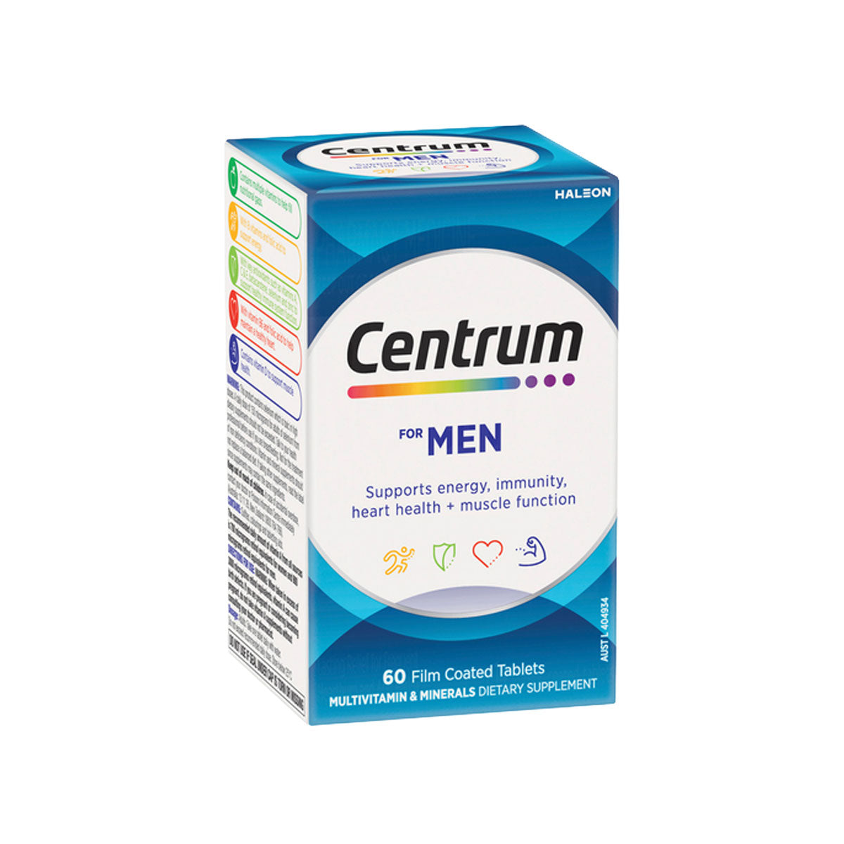 Centrum for Men Multivitamin & Minerals 60 film coated tablets