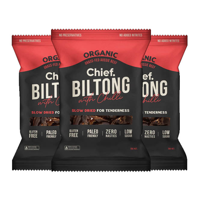 Biltong By Chief Chilli 30g Pack Of 3