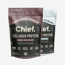 Chief Collagen Protein Dark Chocolate And Creamy Vanilla