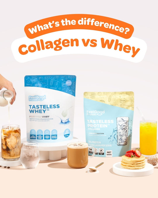 Collagen protein vs whey protein
