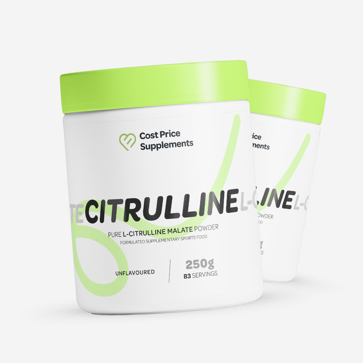 Cost Price Supplements Citrulline Malate powder 250g 83 servings 2 units