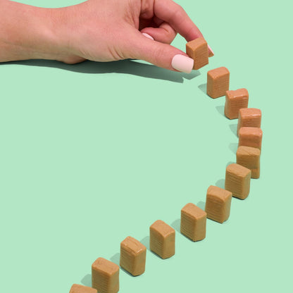 Calcium Chews by Cost Price Supplements soft chews in a domino pattern