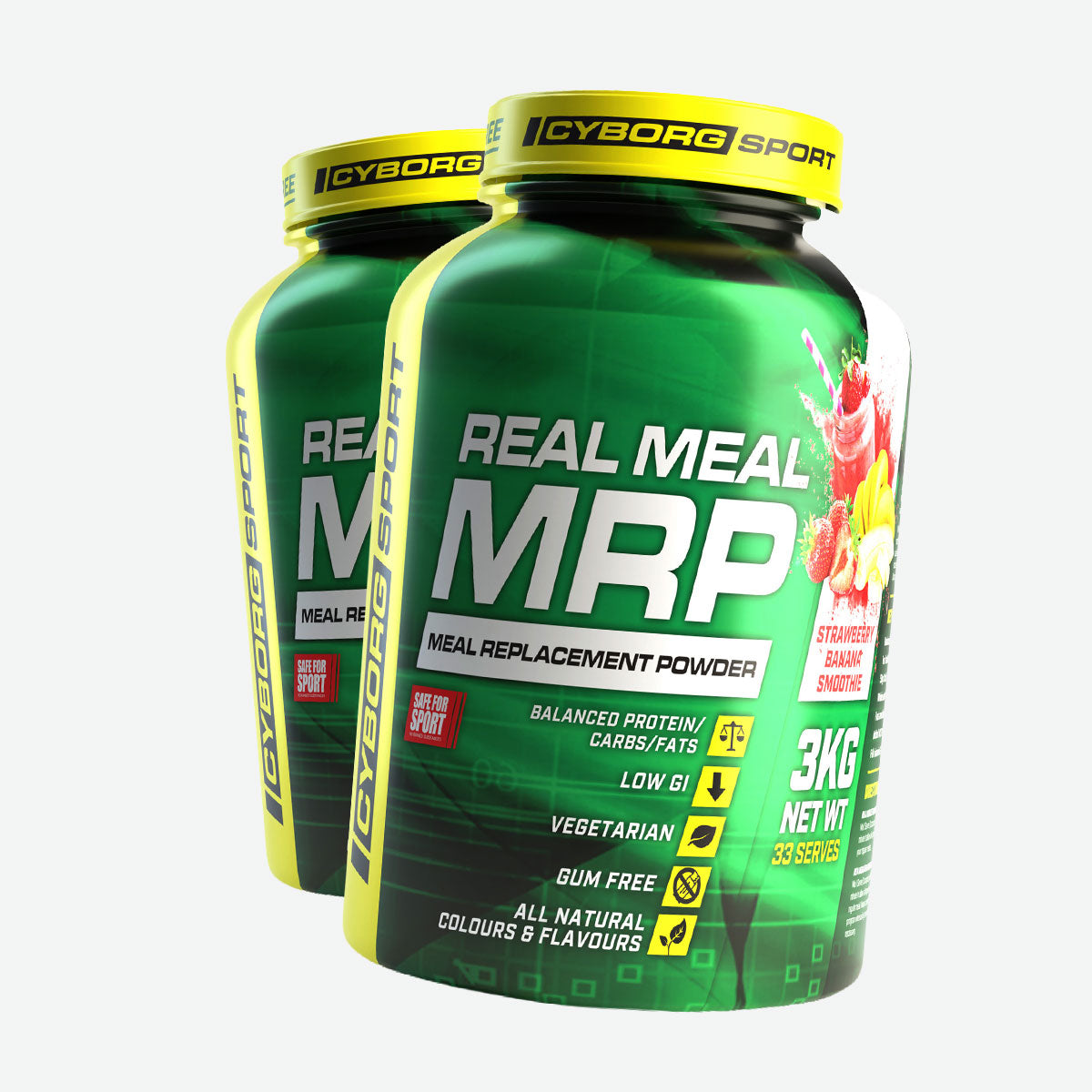 Cyborg Sport Real Meal MRP (meal replacement powder) 33 serves 3kg