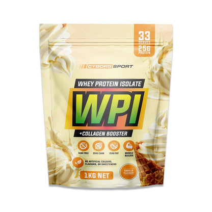 Cyborg Sport Whey Protein Isolate + Collagen Booster 1kg Vanilla