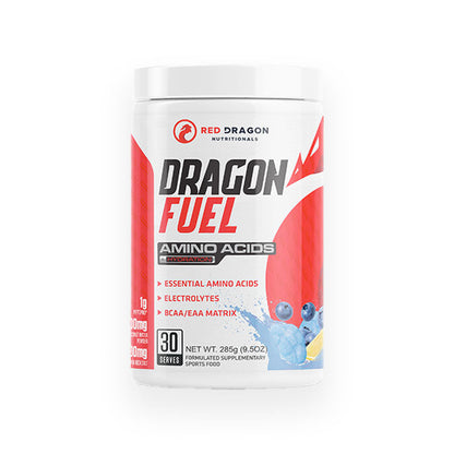 Red Dragon Nutraceuticals Dragon Fuel Amino Acids 30 Serves 285g - Blue Clouds Flavour