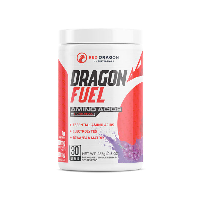 Red Dragon Nutraceuticals Dragon Fuel Amino Acids 30 Serves 285g - Grape Lemonade Flavour