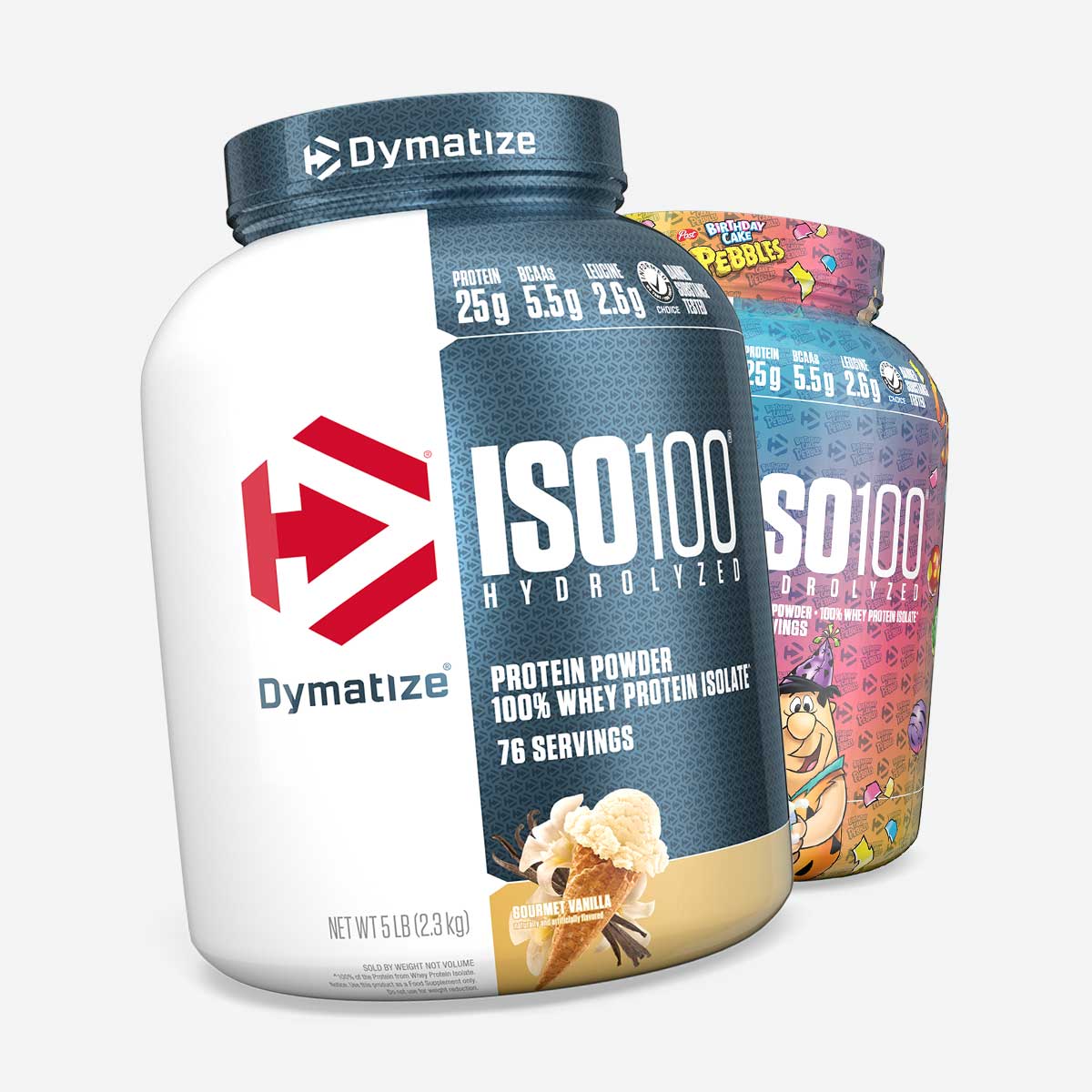 Dymatize ISO100 (100% whey protein isolate) 76 servings 5lb (2.3kg)