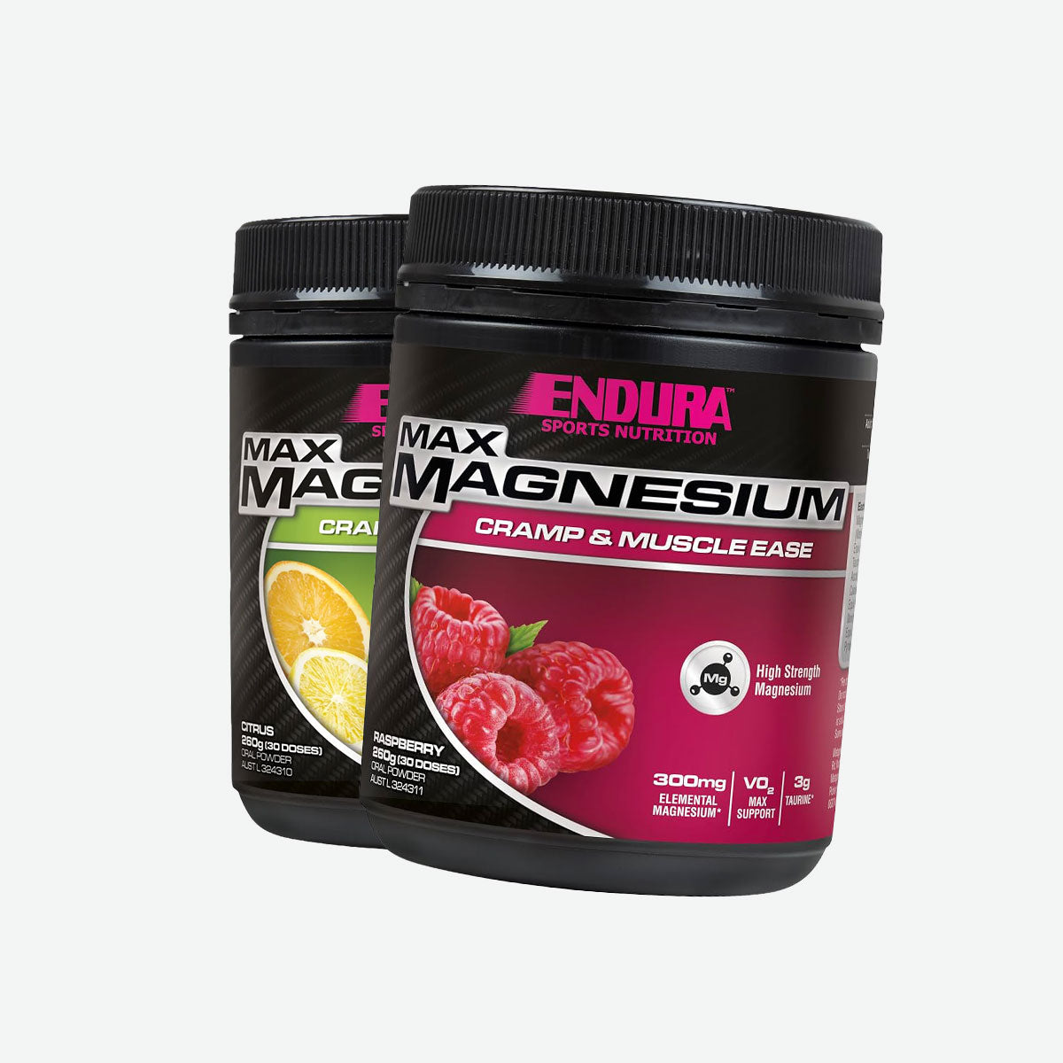Endura Max Magnesium Cramp & Muscle Ease 260g powder 30 doses