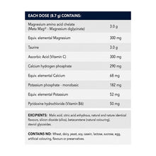 Endura Max Magnesium Ingredients List
