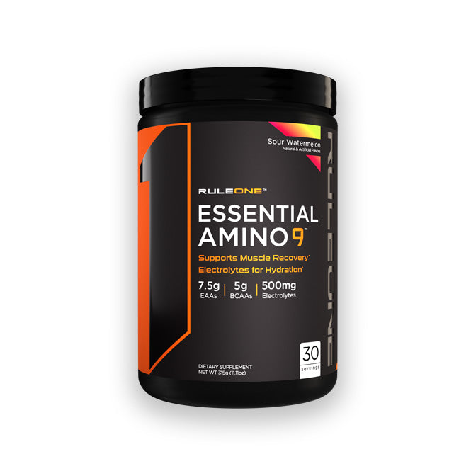 Rule 1 Essential Amino 9 recovery & hydration sour watermelon flavour