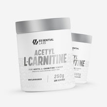 Essential Labs Acetyl L-Carnitine Powder Unflavoured 250g and 100g