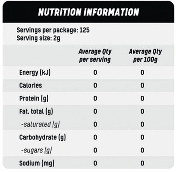 Essential Labs Acetyl L-Carnitine Powder Nutrition Information and Ingredients