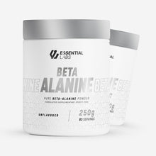 Essential Labs Beta Alanine Powder Unflavoured 83 Servings 250g 2 units