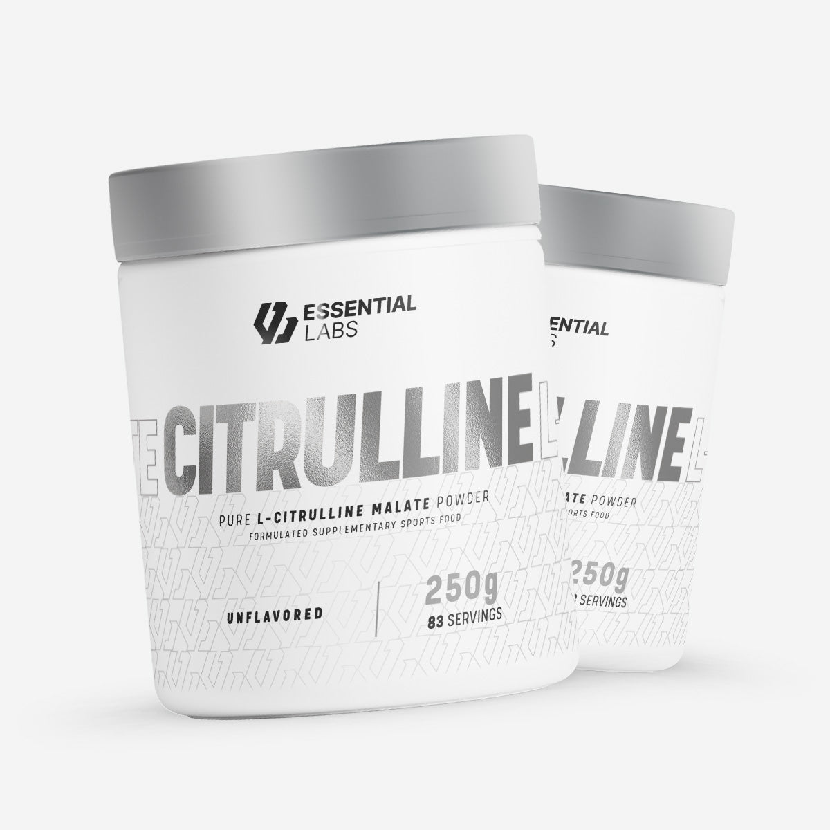 Essential Labs Citrulline Malate Powder Unflavoured 83 Servings 250g 2 units - Hero