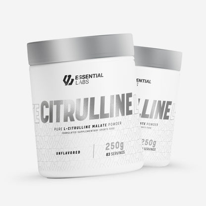 Essential Labs Citrulline Malate Powder Unflavoured 83 Servings 250g 2 units - Hero