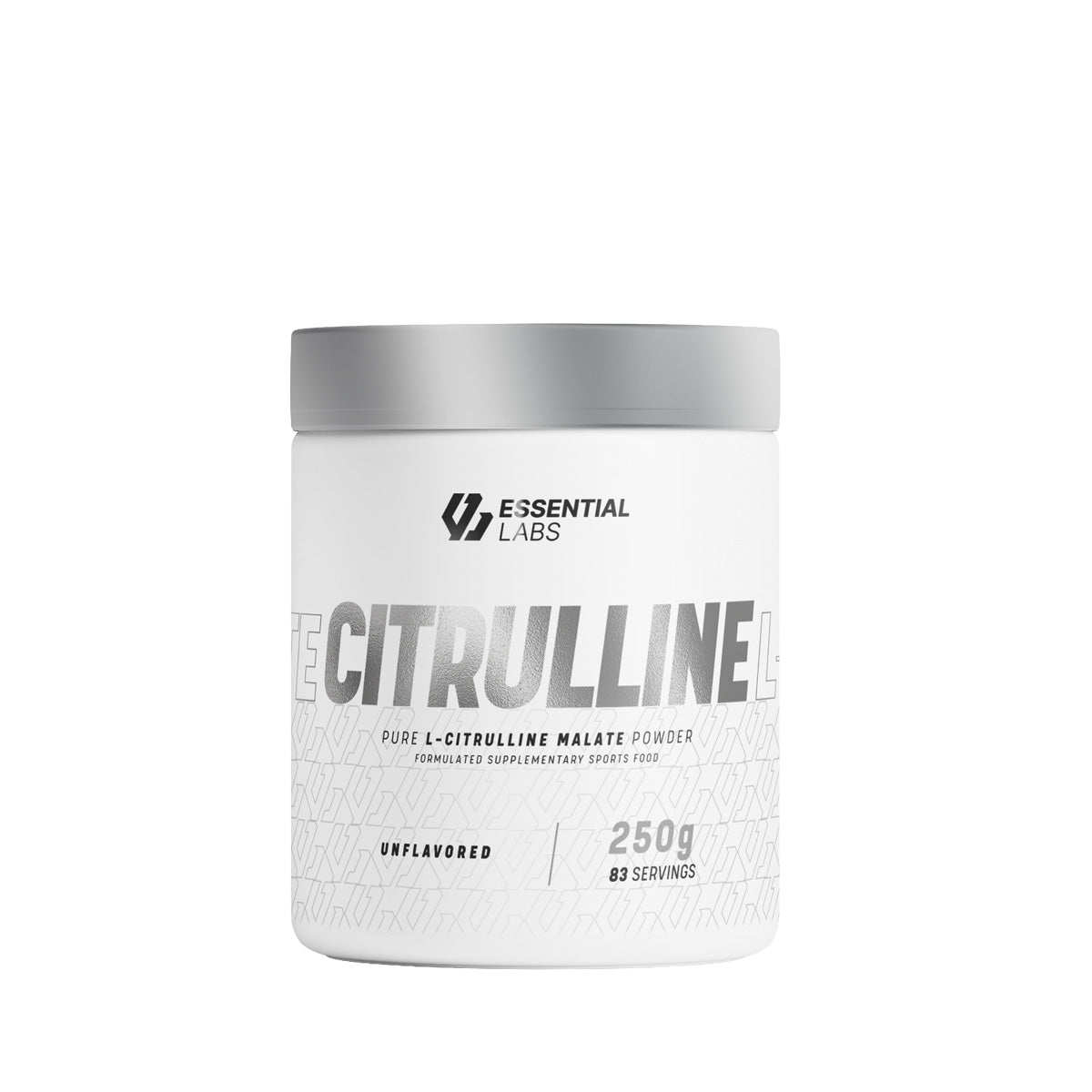 Essential Labs Citrulline Malate Powder Unflavoured 83 Servings 250g