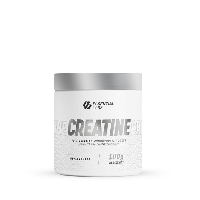 Essential Labs Creatine Monohydrate Powder Unflavoured 100g