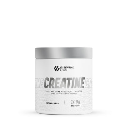 Essential Labs Creatine Monohydrate Powder Unflavoured 100g