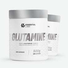 Essential Labs L-Glutamine Powder Unflavoured 100 Servings 500g 2 units 