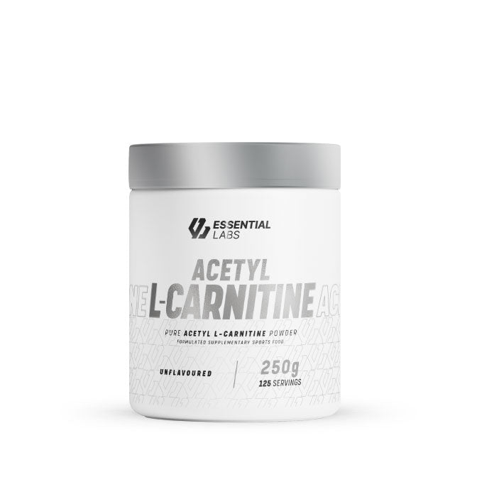 Essential Labs Acetyl L-Carnitine Powder Unflavoured 250g 