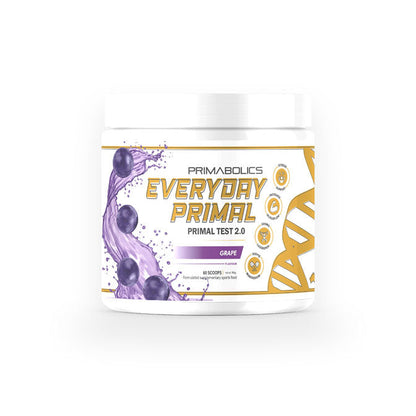 Primabolics Everyday Primal Primal Test 2.0 60 scoops Grape Flavour