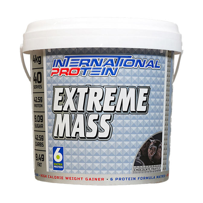 International Protein Extreme Mass 40 serves 4kg Chocolate Truffle Flavour