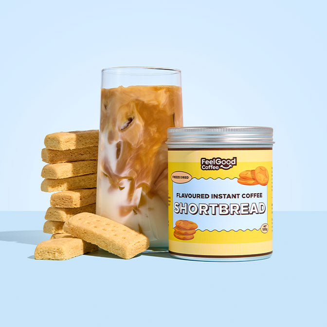 Flavoured Instant Coffee by Feel Good Coffee 100g Hero Image 3 Images