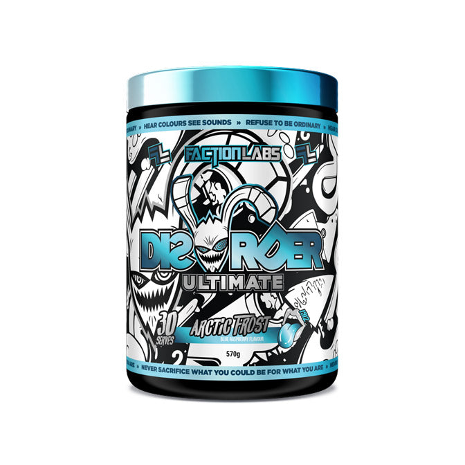 Faction Labs Disorder Ultimate 30 serves 570g Arctic Frost Blue Raspberry Flavour