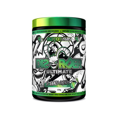 Faction Labs Disorder Ultimate 30 serves 570g Emerald Dream Wild Grape Flavour
