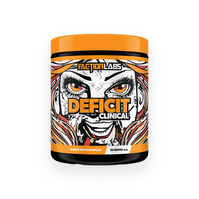 Faction Labs Deficit Clinical 50 serves 400g Mango Nectar Flavour