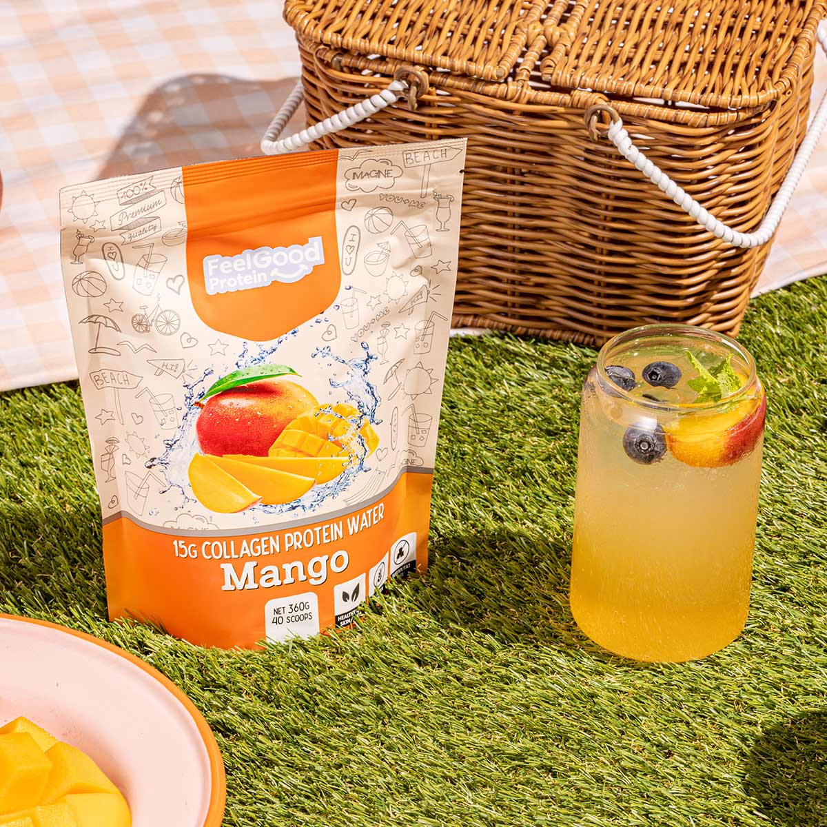 Feel Good Protein Water Mango Flavour