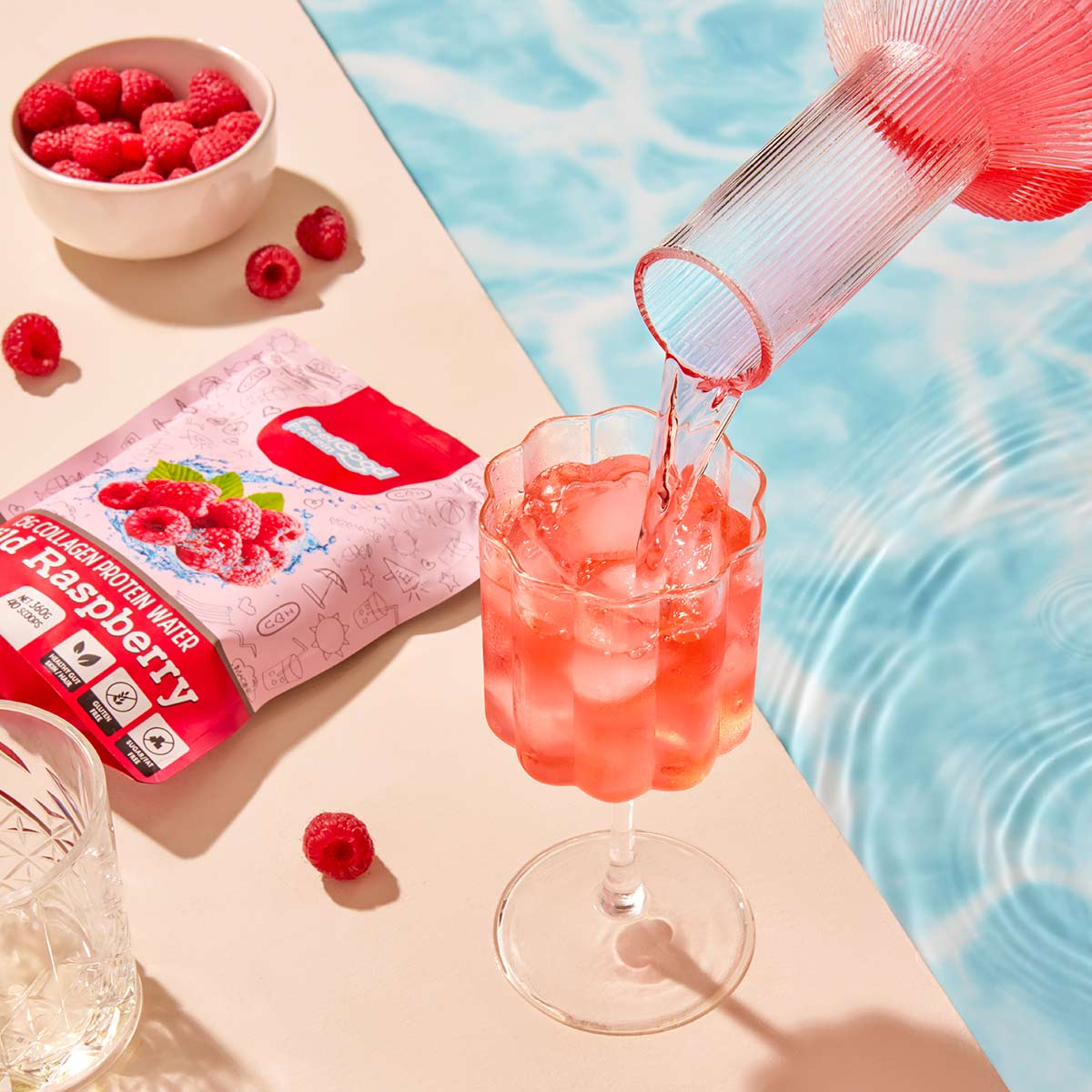 Wild Raspberry Protein Water
