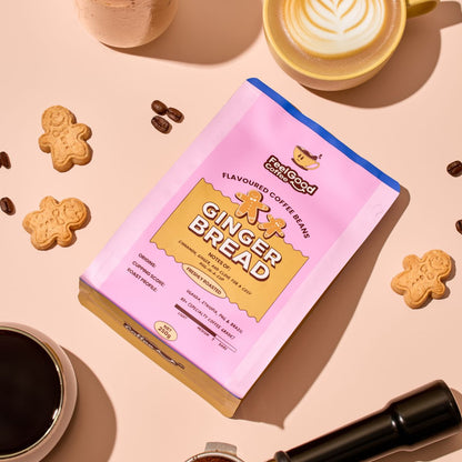Feel Good Coffee beans - Gingerbread flavour
